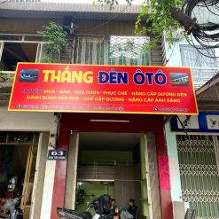 Mẫu bảng Hiệu Thắng Đèn Ô Tô